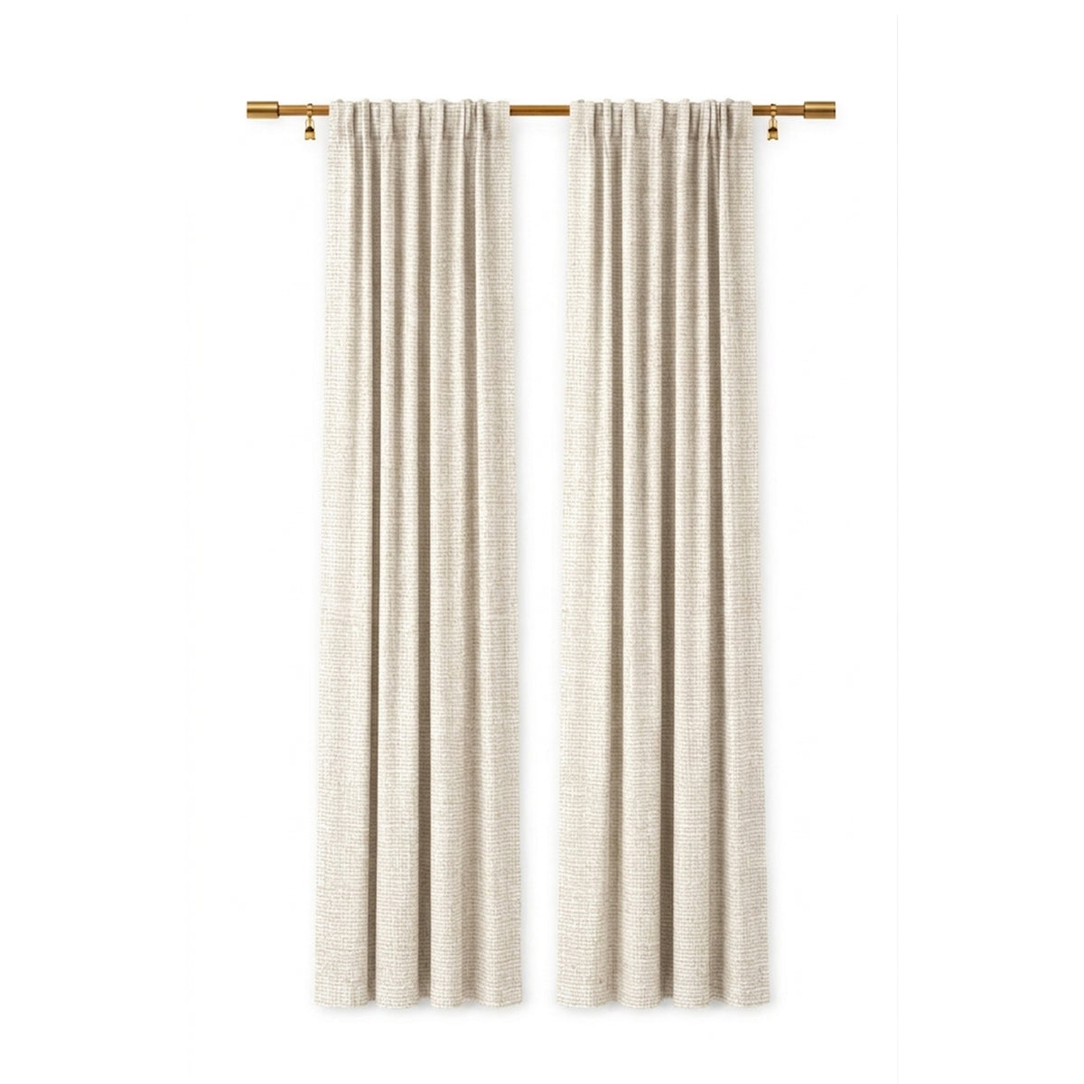 Soft Glance Heavyweight Woven Curtain