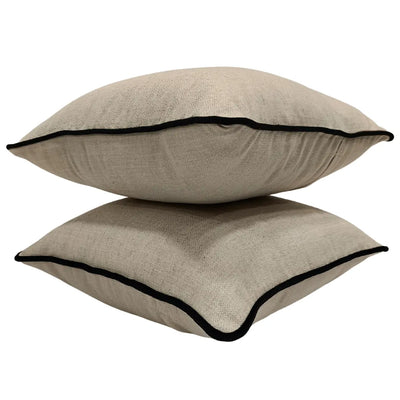 Herringbone Pattern Pillow Covers (16x16, Set of 2) - Alternate image