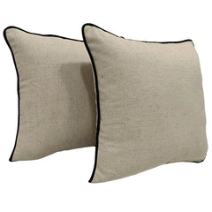 Herringbone Pattern Pillow Covers (16x16, Set of 2)