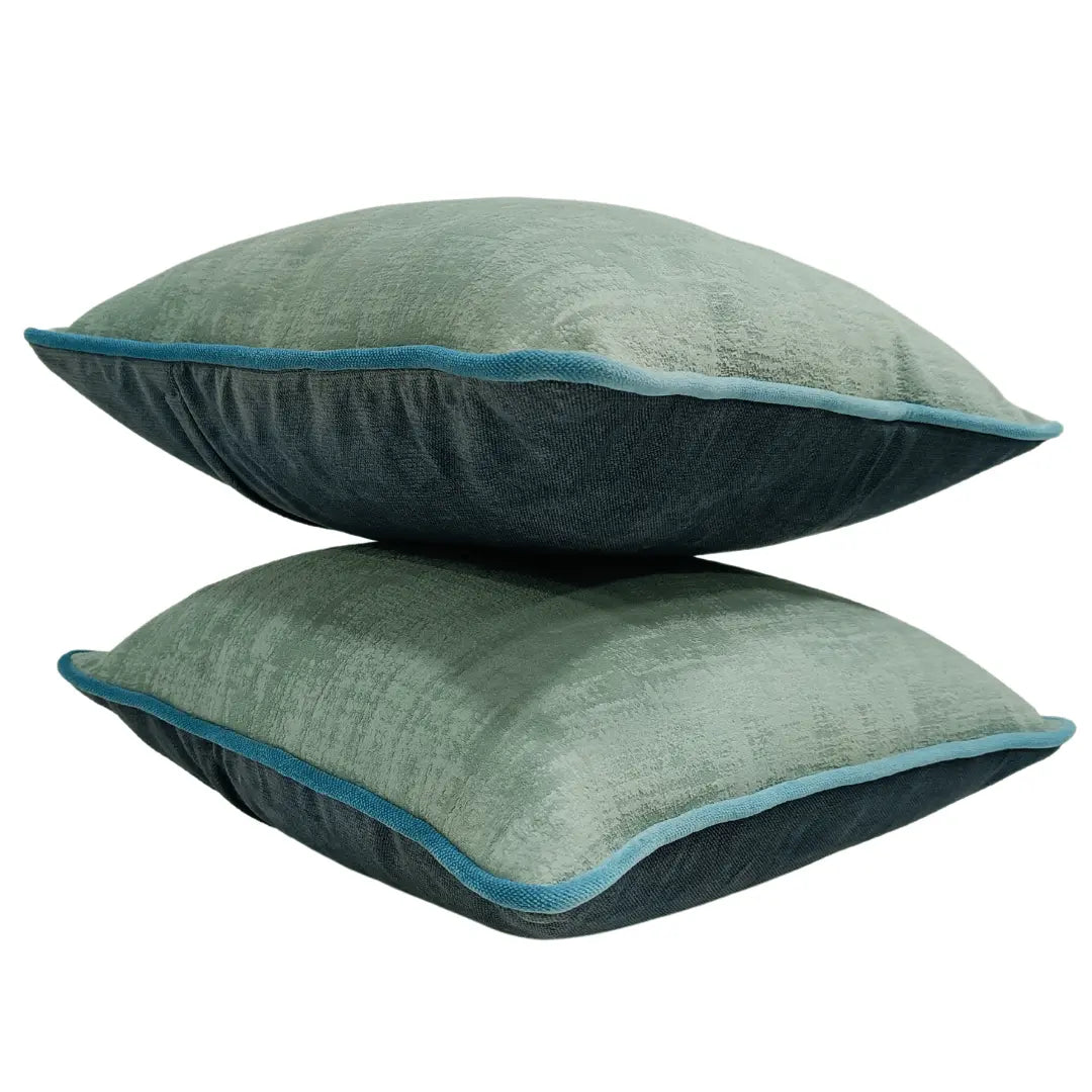 Textured Velvet Pillow Covers (16x16, Set of 2) | ZIPCushions - view 2