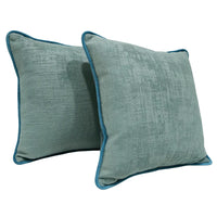Textured Velvet Pillow Covers (16x16, Set of 2)