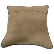 Beige & Light Grey Chenille Pillow Covers (16x16, Set of 2) | ZIPCushions