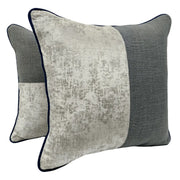 Elegant Patchwork Pillow Covers (Set of 2, 16x16) | ZIPCushions