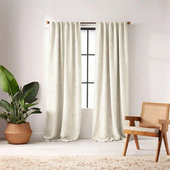 Custom Ceramic Arrow Textured Curtain - alternate view