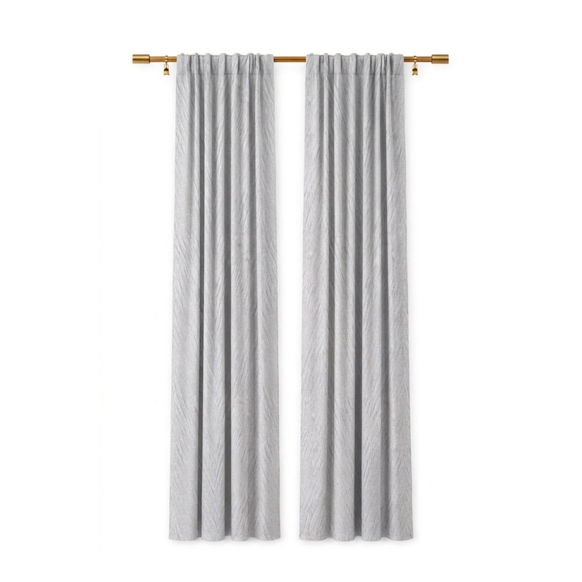 Custom Dove Arrow Textured Curtain