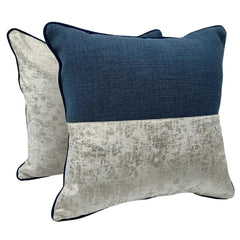 Tan Herringbone Pillow Covers (Set of 2,16×16)