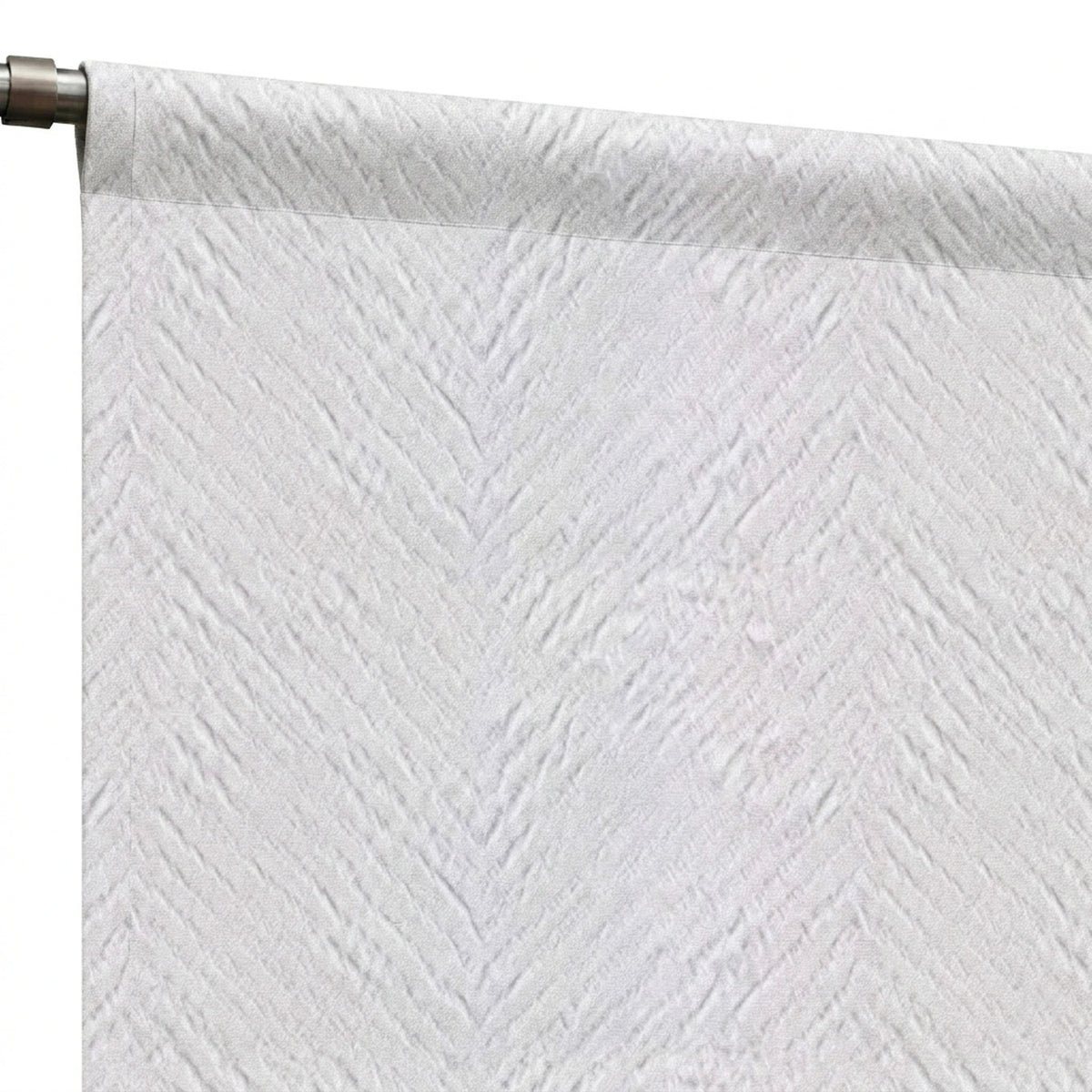 Custom Dove Arrow Textured Curtain - view 5