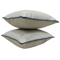 Classic Neutral Accent Pillow Covers (Set of 2, 16x16),