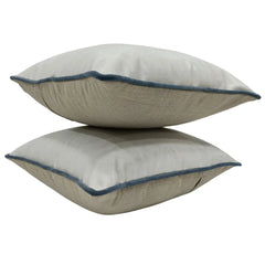 Classic Neutral Accent Pillow Covers (Set of 2, 16x16),