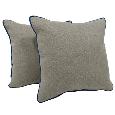 Stylish Indoor Throw Pillow Covers (Set of 2, 16x16) - Alternate image