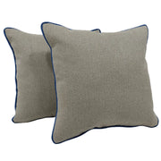 Stylish Indoor Throw Pillow Covers (Set of 2, 16x16) | ZIPCushions
