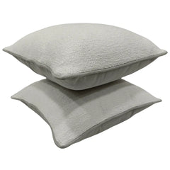Cozy Neutral Bouclé Pillow Covers (Set of 2, 16x16)