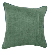 Elegant Green Velvet Pillow Covers (Set of 2, 16x16) | ZIPCushions