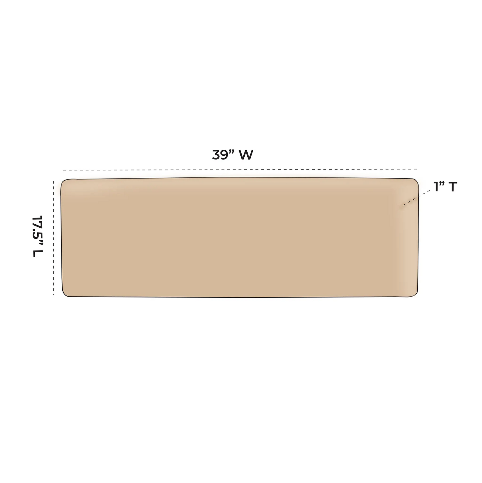 OW Lee Classico Replacement Cushion Setee Glider Back Cushion |  ZIPCushions