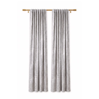 Custom Dove Chinook Textured Curtain