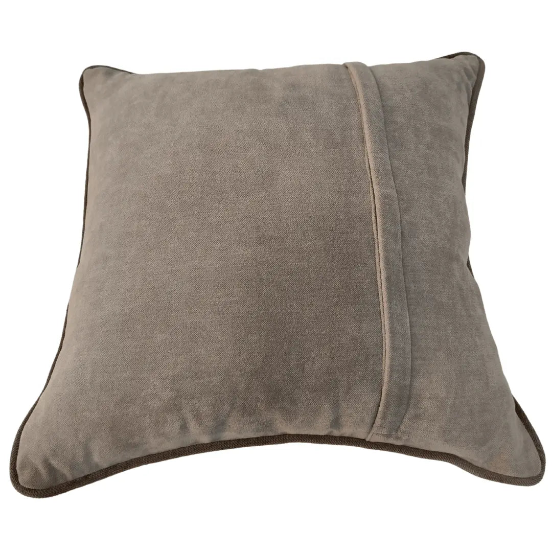 Elegant Textured Contrast Pillow Covers (16x16, Set of 2) |  ZIPCushions