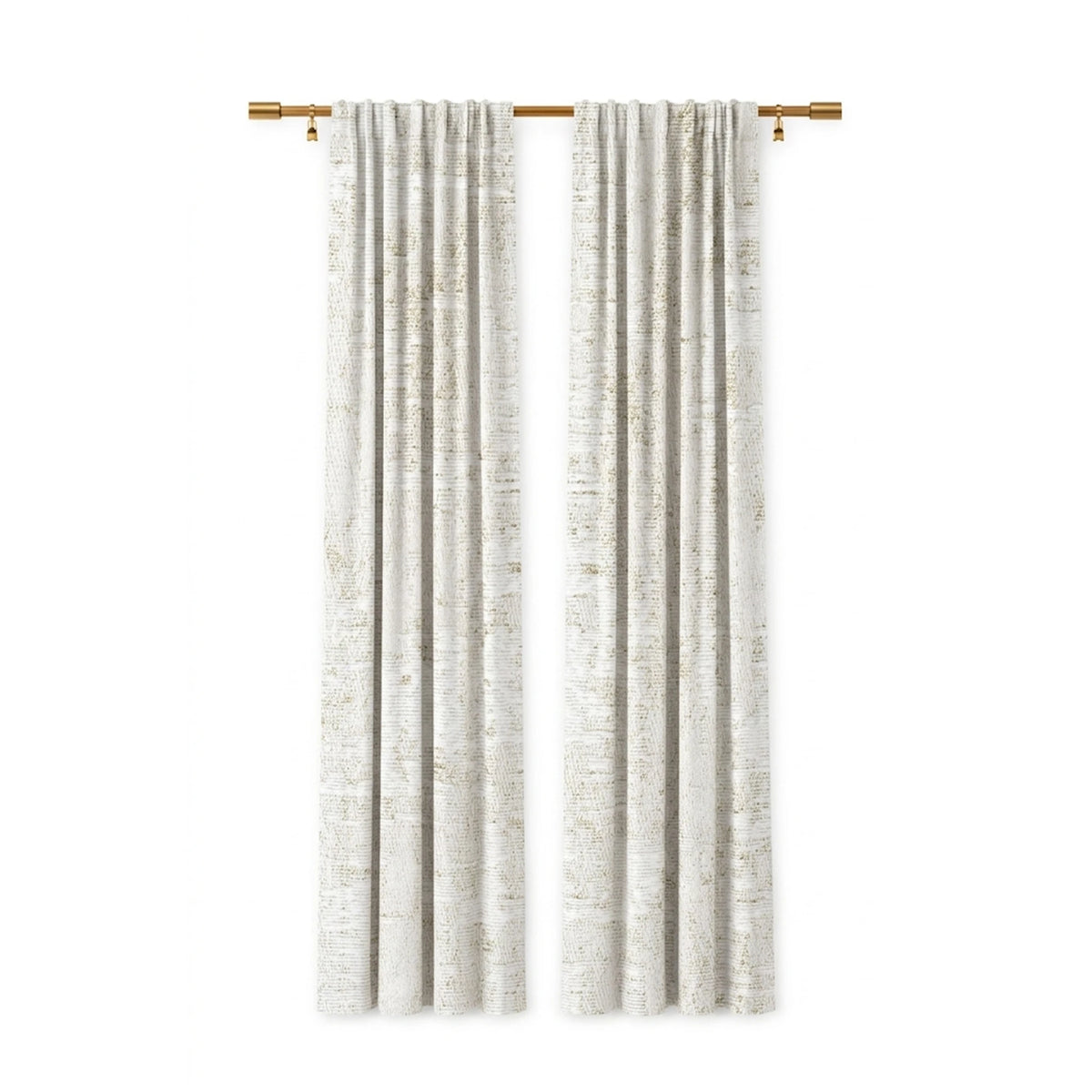 Custom Ice Chinook Textured Curtain