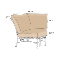 OW Lee Classico Replacement Double Corner Sectional Cushion