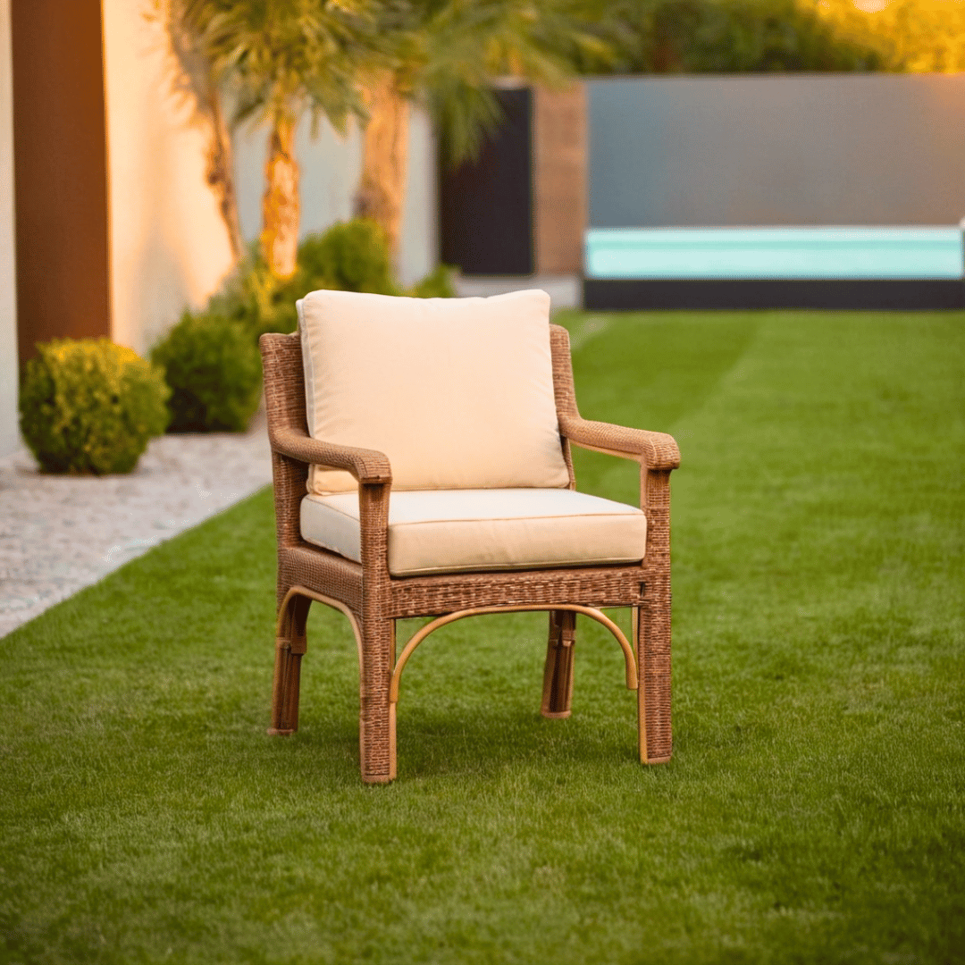 Outdoor chair seat and back cushions sale