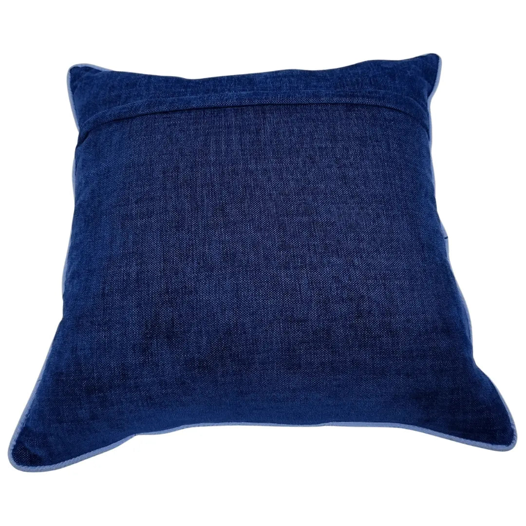 Blue Dual-Tone Pillow Covers (16×16, Set of 2) |  ZIPCushions