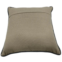 Taupe and Brown Outdoor Dual-Tone Pillow Covers (16×16, Set of 2) |  ZIPCushions