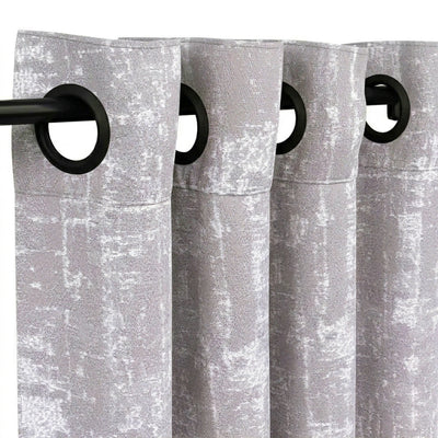 Custom Otter Chinook Textured Curtain - alternate view