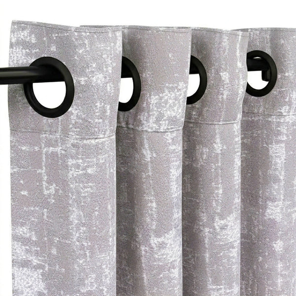 Custom Otter Chinook Textured Curtain - Hover Image