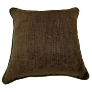 Green and Brown Patchwork Pillow Covers (16×16, Set of 2) | ZIPCushions