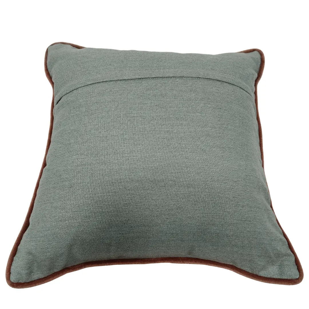 Sage Green and Beige Boucle Pillow Covers (18×18, Set of 2) |  ZIPCushions