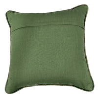 Olive Green Patchwork Pillow Covers (16×16, Set of 2) |  ZIPCushions