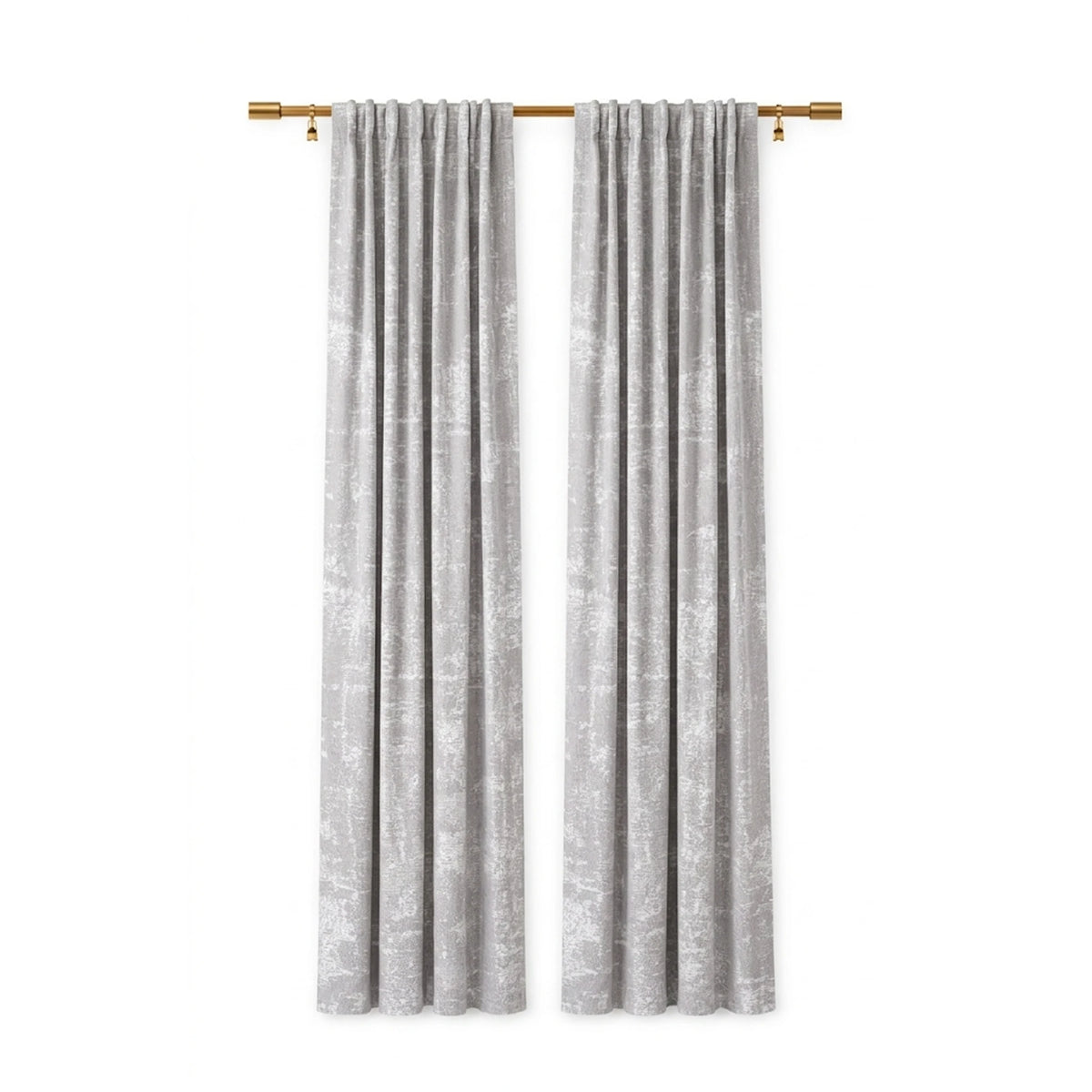 Custom Otter Chinook Textured Curtain