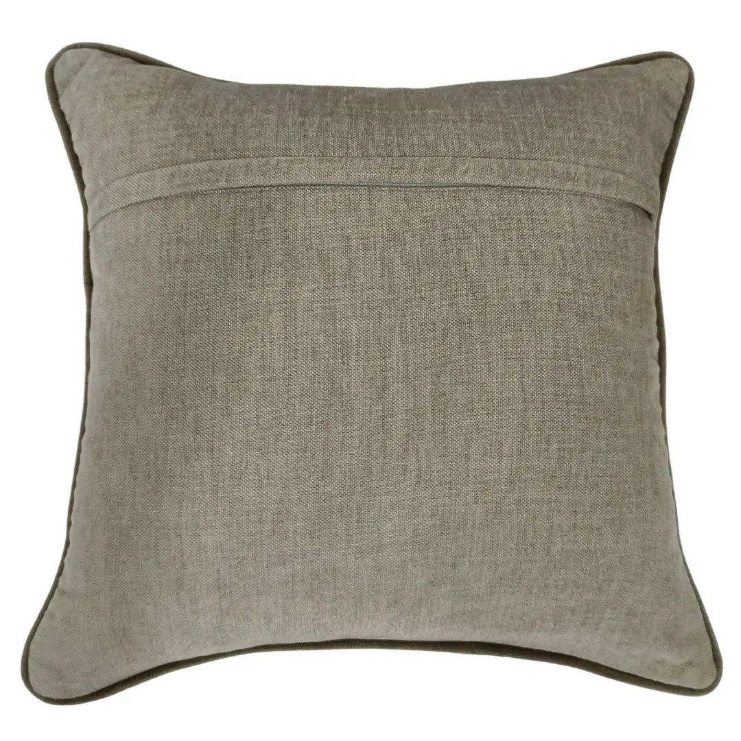 Warm Taupe Textured Pillow Covers (16×16, Set of 2) |  ZIPCushions