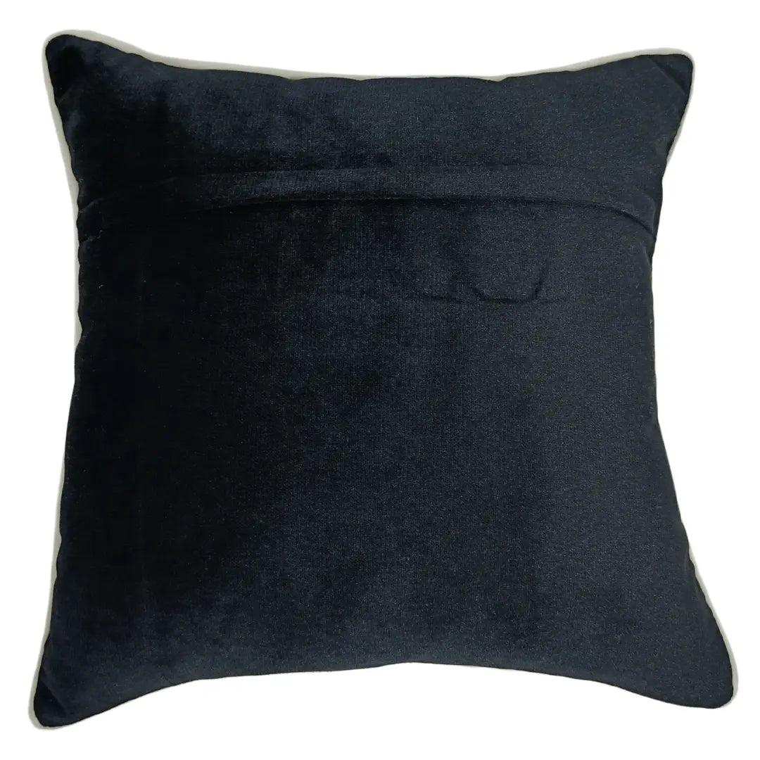 Black and Gray Patchwork Pillow Covers (Set of 2, 16×16) |  ZIPCushions