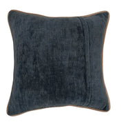 Charcoal Bouclé and Chenille Pillow Covers (Set of 2, 16×16) | ZIPCushions