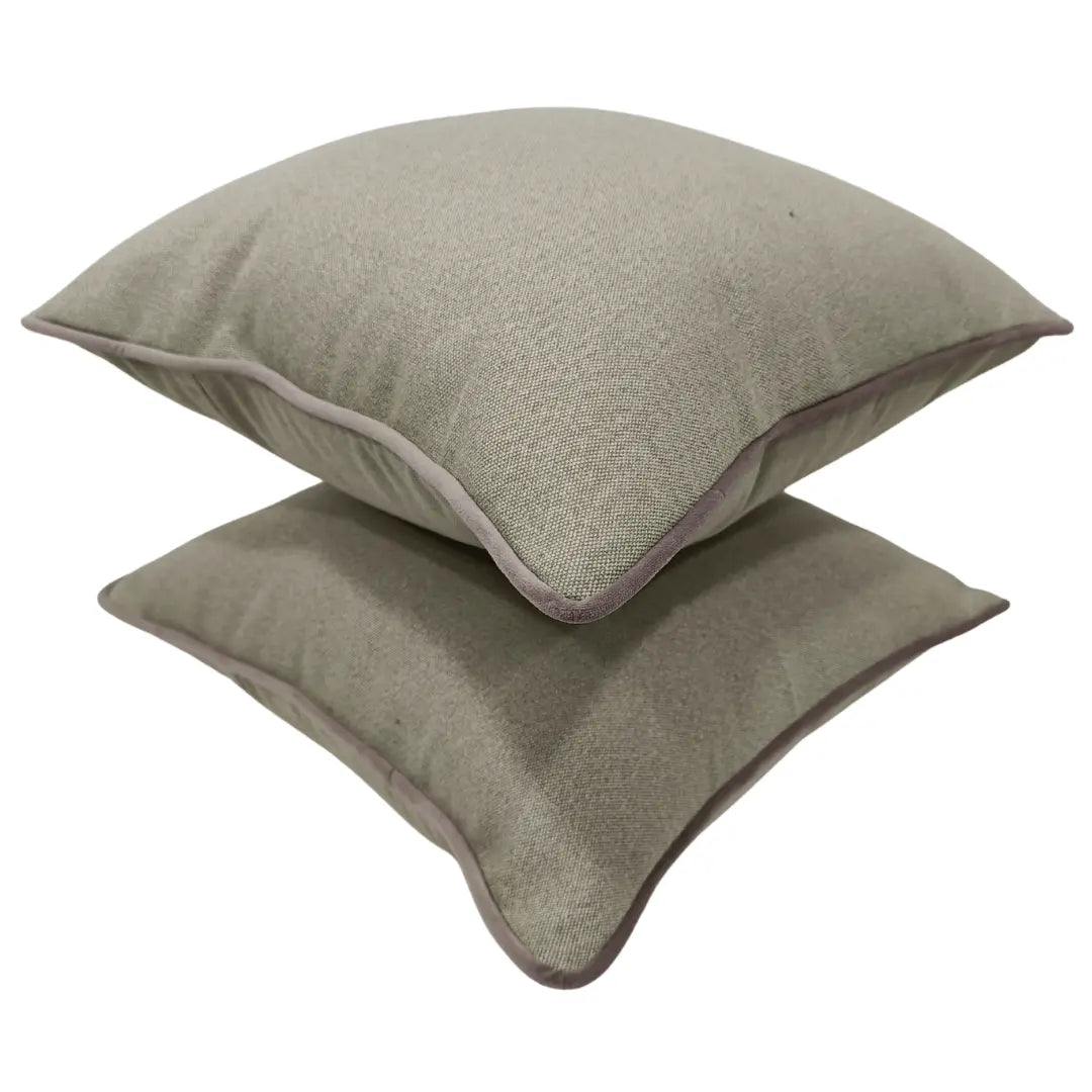 Elegant Textured Pillow Covers (Set of 2, 16×16) |  ZIPCushions