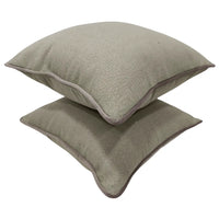 Elegant Textured Pillow Covers (Set of 2, 16×16) |  ZIPCushions