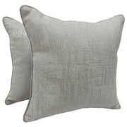 Luxe Textured Pillow Covers (16x16, Set of 2) | ZIPCushions
