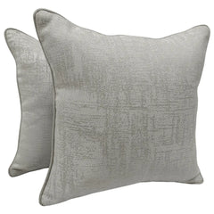 Luxe Textured Pillow Covers (16x16, Set of 2)
