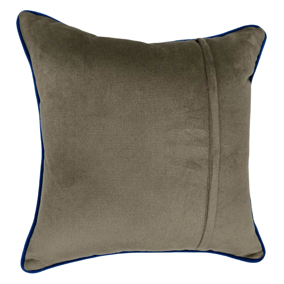 Blue & Neutral Textured Pillow Covers (Set of 2, 16×16) |  ZIPCushions