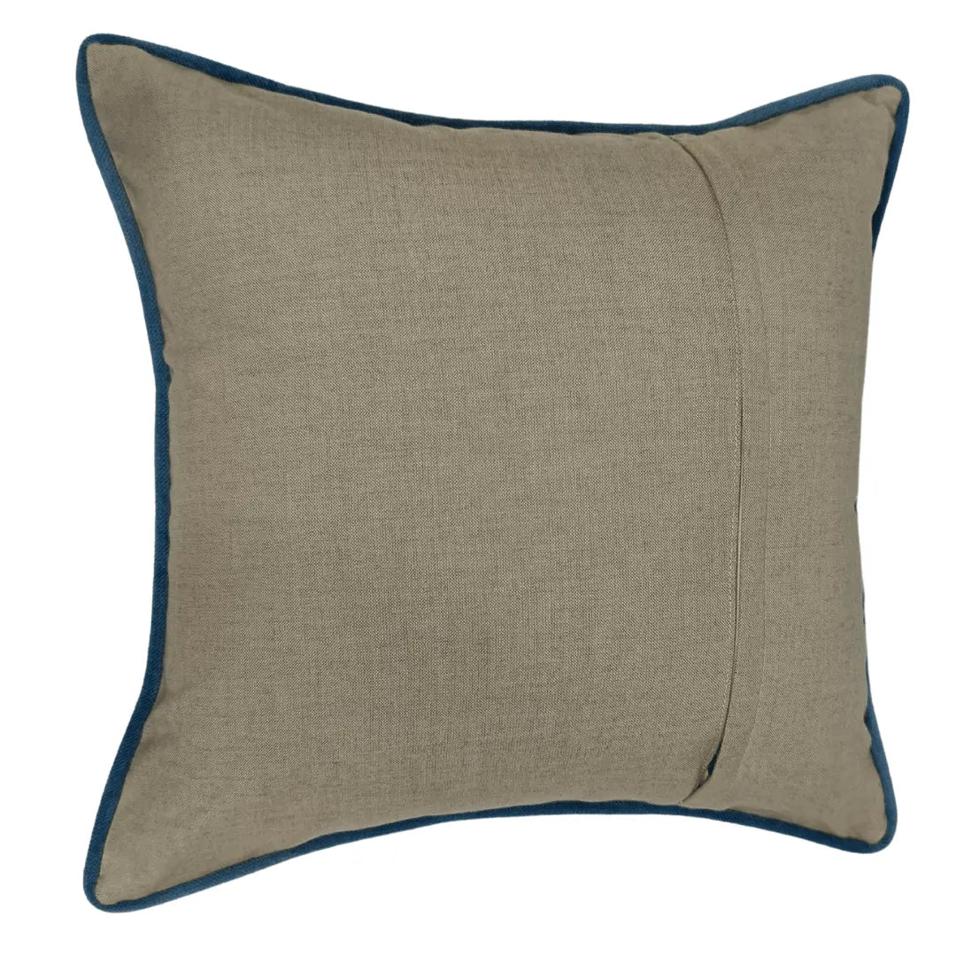 Beige Faux Leather Pillow Covers (Set of 2, 16×16) |  ZIPCushions