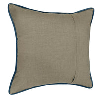 Beige Faux Leather Pillow Covers (Set of 2, 16×16) |  ZIPCushions