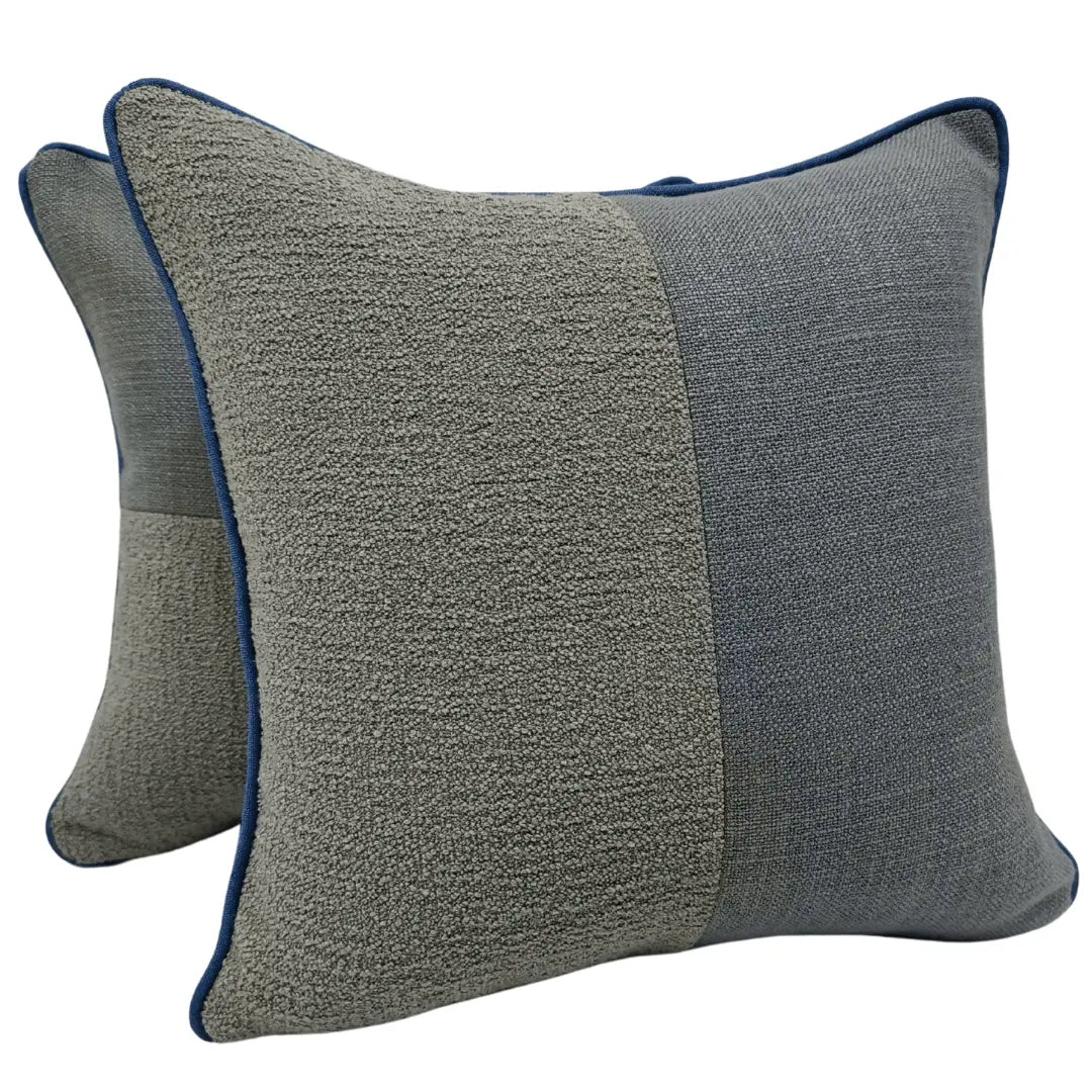 Textured Bouclé Pillow Covers  (Set of 2,16×16) |  ZIPCushions