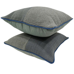 Textured Bouclé Pillow Covers  (Set of 2,16×16) - Hover Image