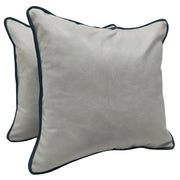 Luxurious Faux Leather Pillow Covers (Set of 2,16×16) | ZIPCushions