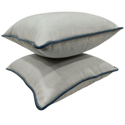 Luxurious Faux Leather Pillow Covers  (Set of 2,16×16) - Alternate image