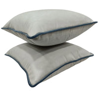 Luxurious Faux Leather Pillow Covers  (Set of 2,16×16)