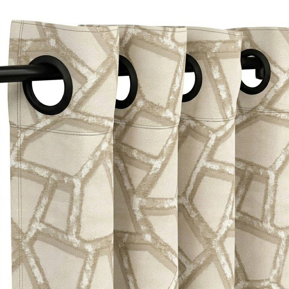 Custom Assort Collage Jacquard Curtain - view 4