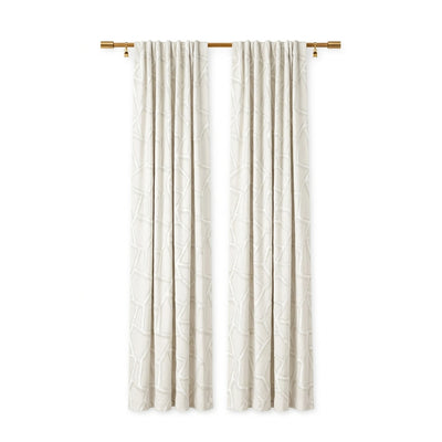 Custom Oyster Collage Jacquard Curtain
