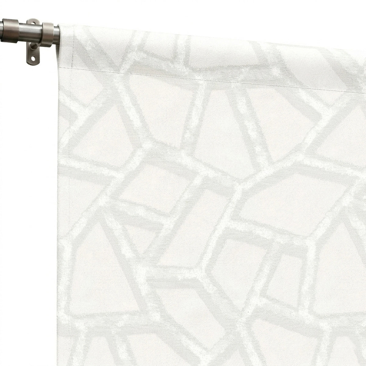 Custom Oyster Collage Jacquard Curtain - view 6