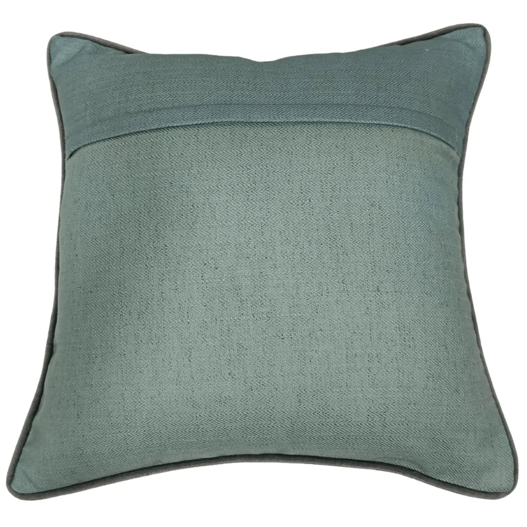Elegant Gray Textured Pillow Covers (Set of 2, 16×16) |  ZIPCushions
